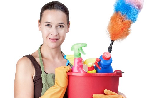 Detailed bathroom move-in clean in a Queenspark property