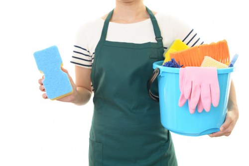 Queenspark Cleaner staff reviewing ethical compliance documents