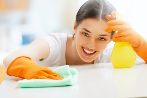 Upholstery cleaning process for a lounge suite in Queenspark