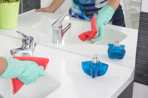 Complaint review discussion for a Queenspark cleaning service