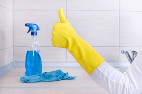 Turnover cleaning details for a Queenspark short-stay apartment