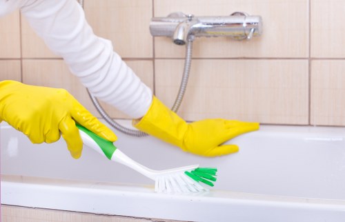 Commercial deep cleaning for a local Queenspark business