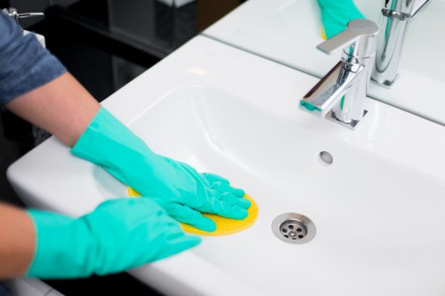 Professional carpet maintenance for a local commercial property