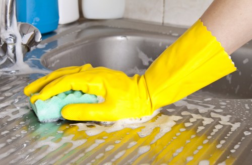 Detailed end of tenancy cleaning for a Queenspark commercial unit