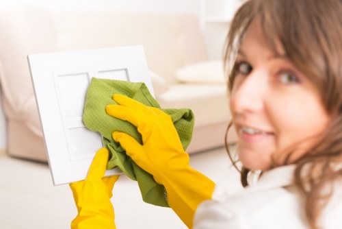 Cancellation and rescheduling notice for a cleaning booking